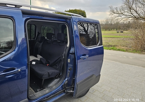 Peugeot Rifter cena 64900 przebieg: 126700, rok produkcji 2019 z Gliwice małe 211